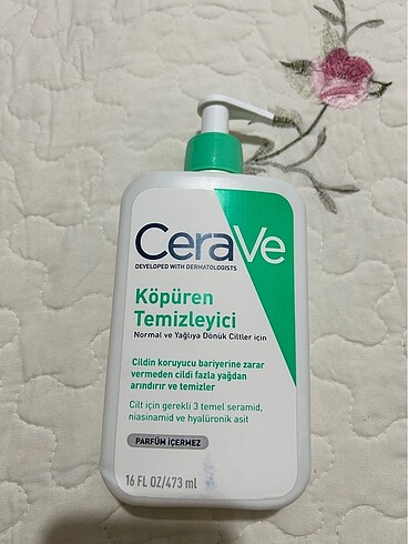 Cerave köpüren temizleyici 473 ml
