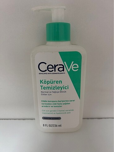 Cerave köpüren temizleyici 236 ml