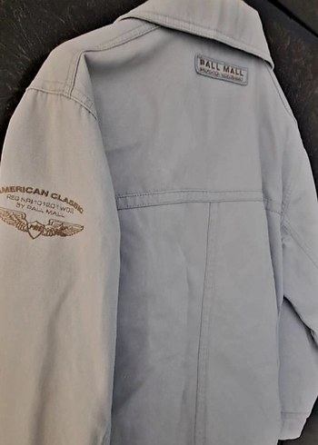 l Beden mavi Renk Pall Mall Classics Vintage Kot Ceket