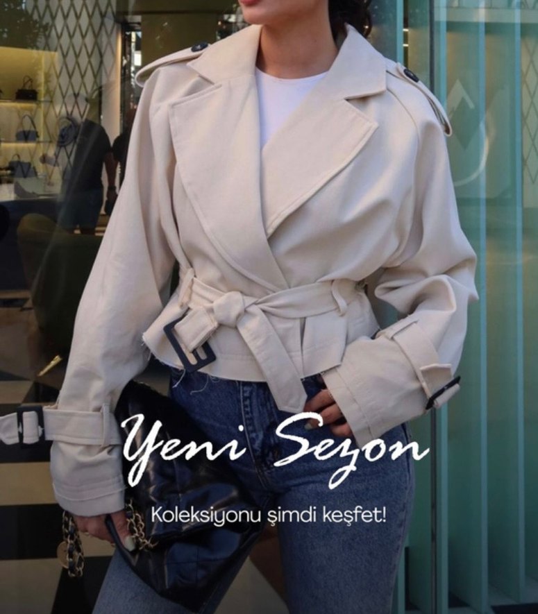 Trenc ceket - Görsel 2