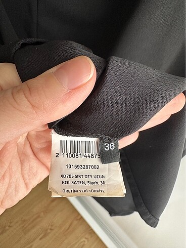 ACADEMIA SIRT DEKOLTELİ ŞIK ELBİSE - Görsel 6