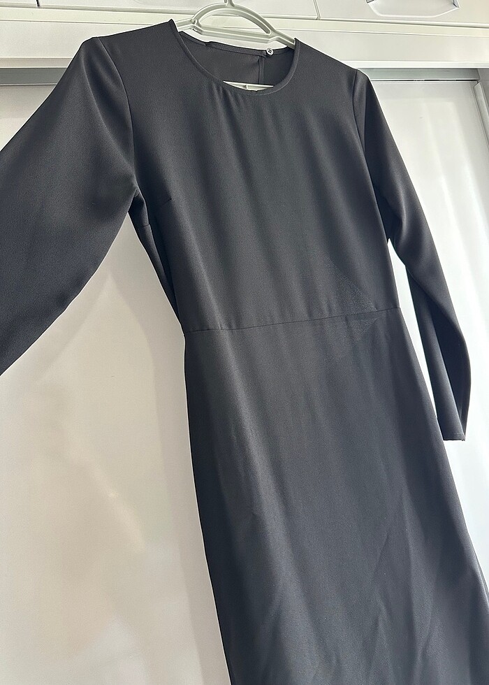 ACADEMIA SIRT DEKOLTELİ ŞIK ELBİSE - Görsel 2