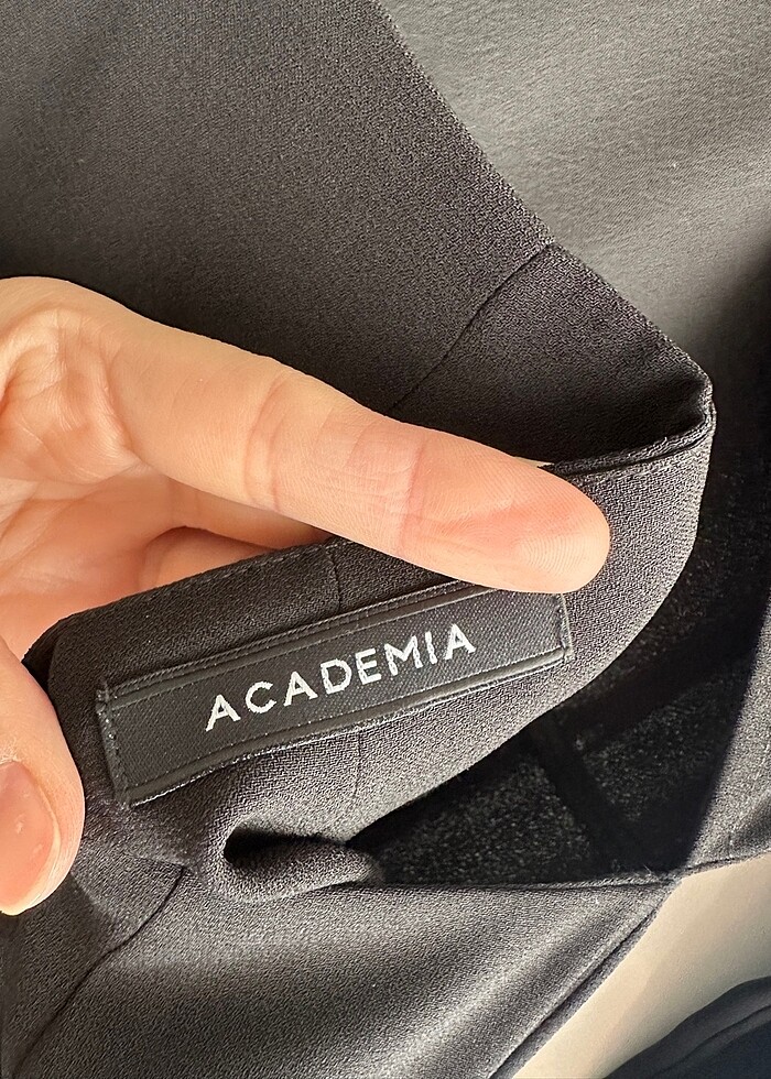 ACADEMIA SIRT DEKOLTELİ ŞIK ELBİSE - Görsel 5