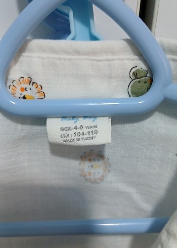 Desenli Pamuklu Erkek çocuk gömlek - Görsel 2