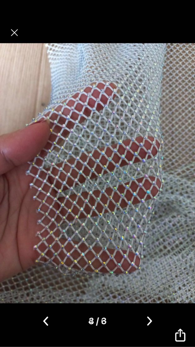 Bohem  fıle taslı kumaş - Görsel 3