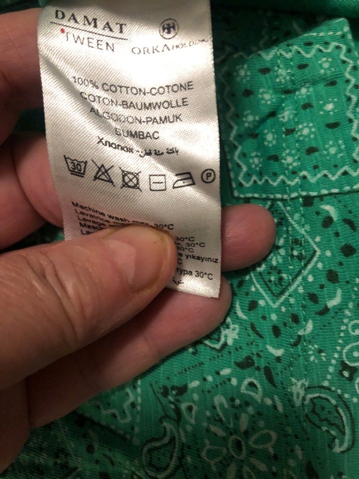 Yeşil Dantel Detaylı Kısa Kollu Erkek Polo Tişört - Görsel 4