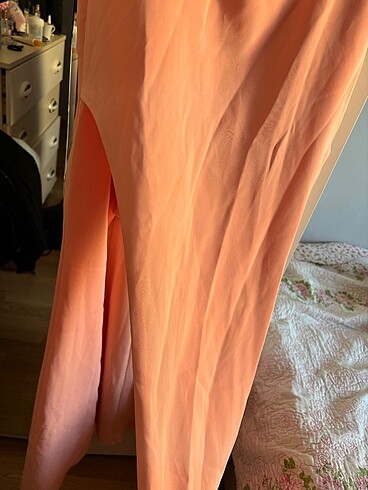 xl Beden pembe Renk Abiye elbise
