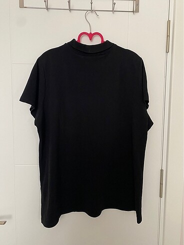 Lcwaikiki siyah polo yaka tshirt - Görsel 2