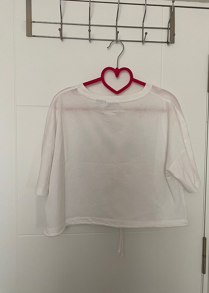 Lcwaikiki minnie mouse crop tshirt - Görsel 2