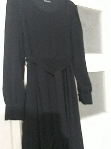 44 Beden siyah Renk Elbise