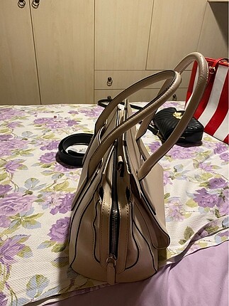  Beden ten rengi Renk Nine west canta