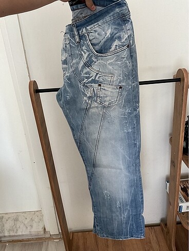 36 Beden çeşitli Renk Vintage Pantolon