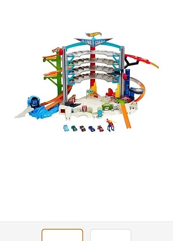 Hot wheels garaj seti 