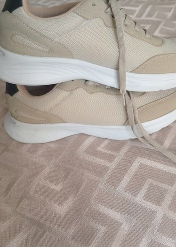 Bej erkek spor ayakkabı - Görsel 2