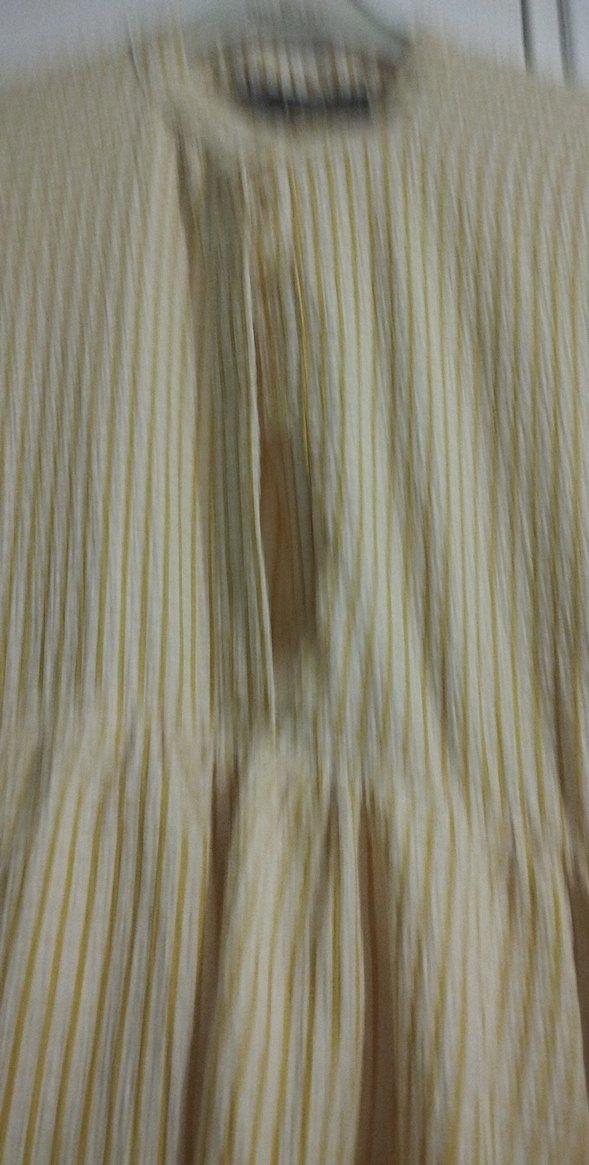 Bej Fırfırlı Hamile Bluzu - Görsel 2