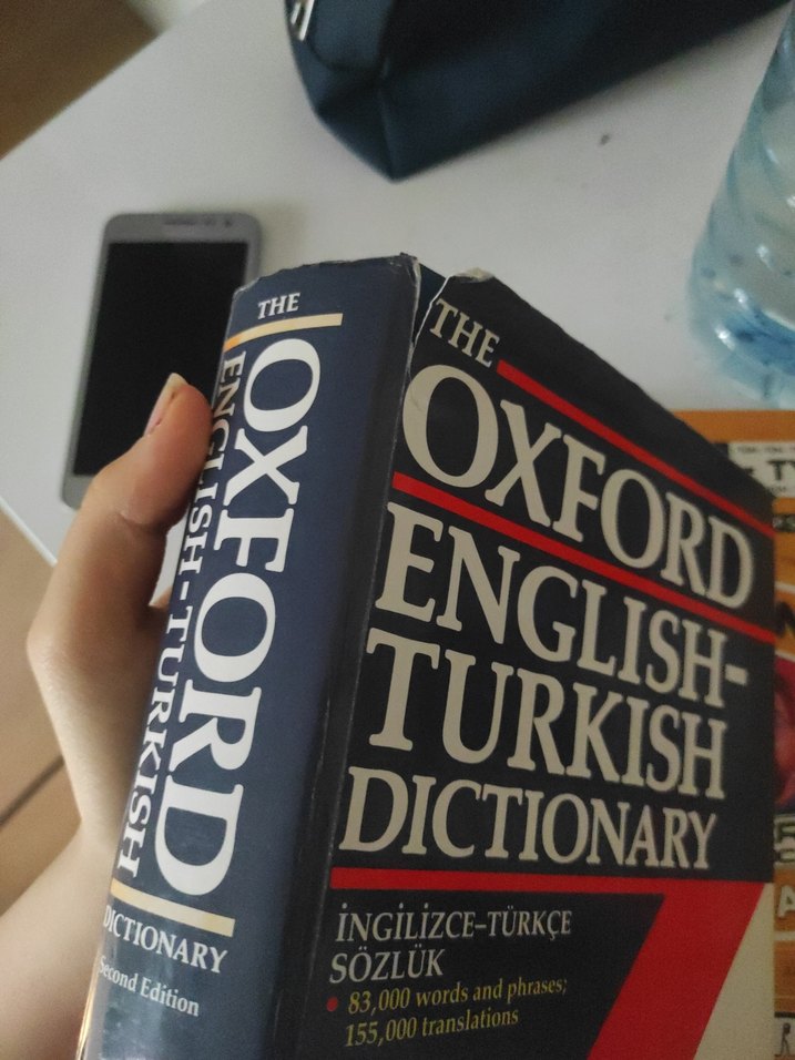 İngilizce Türkçe Oxford sözlük - Görsel 3