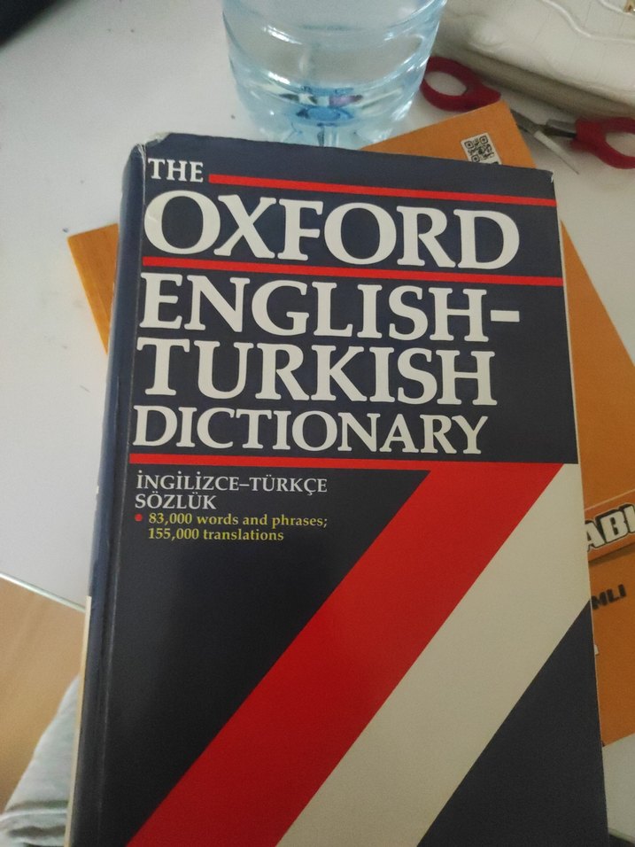 İngilizce Türkçe Oxford sözlük - Görsel 2