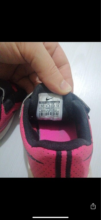 24 Beden Nike kız çocuk spor ayakkabı