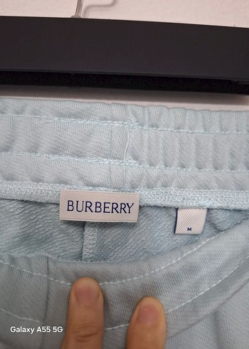 Kemerli Mavi Kadın Eşofman Altı - Görsel 5