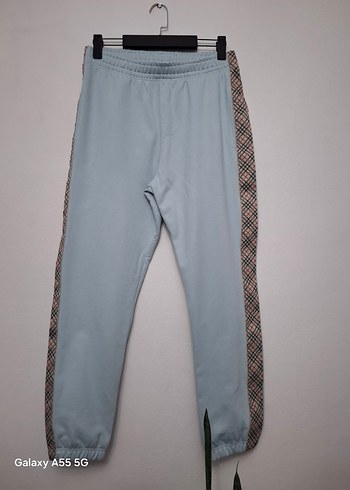 Kemerli Mavi Kadın Eşofman Altı - Görsel 3