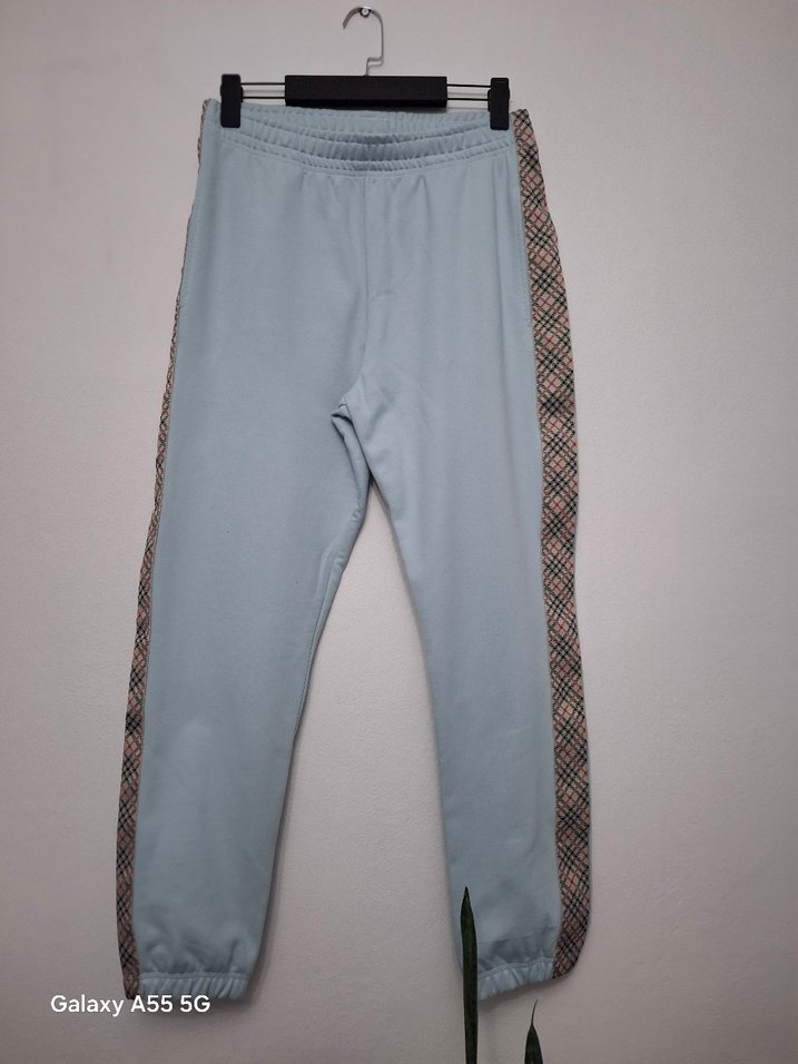 Kemerli Mavi Kadın Eşofman Altı - Görsel 3