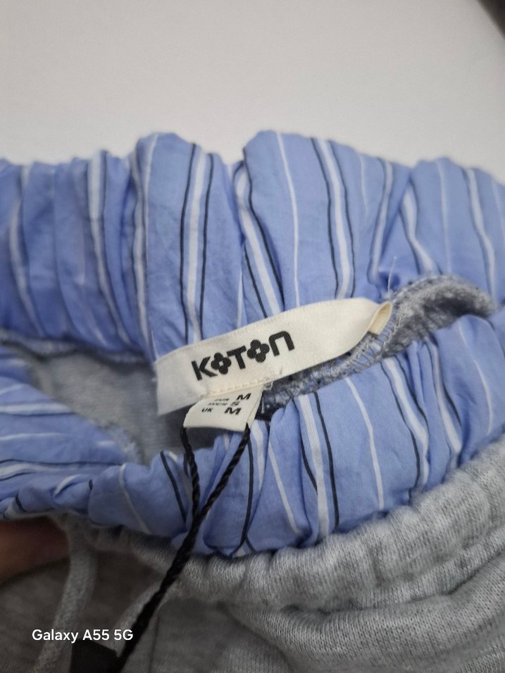 Gri Bel Bantlı Erkek Outdoor Eşofman - Görsel 4