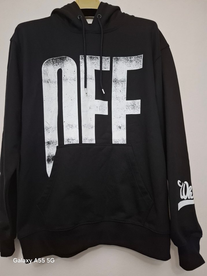 Siyah Kapüşonlu Kadın Sweatshirt - Görsel 2