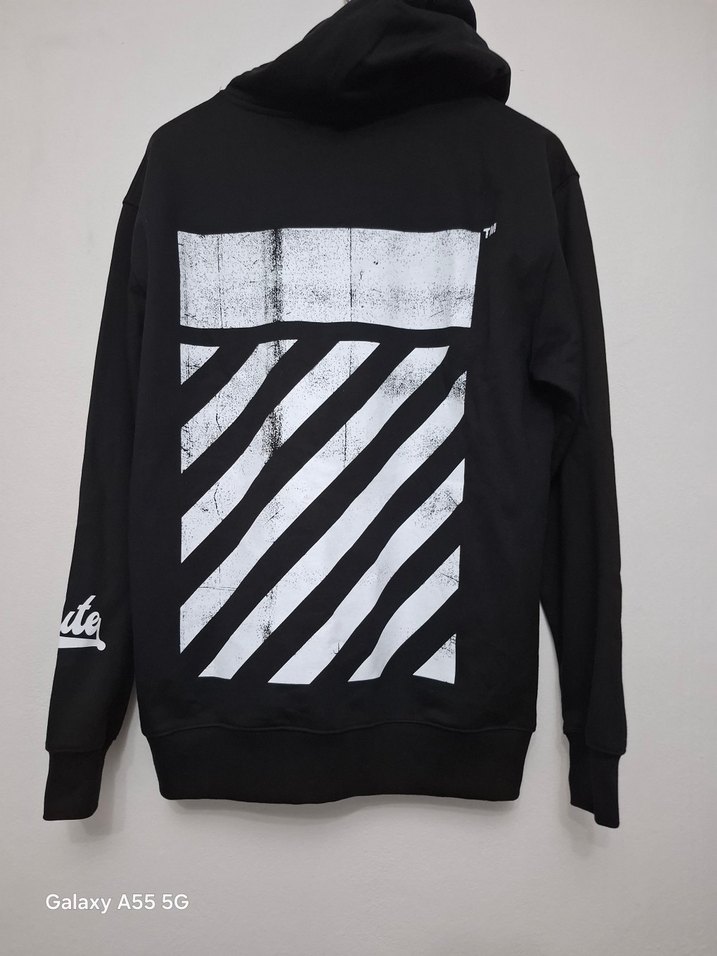 Siyah Kapüşonlu Kadın Sweatshirt - Görsel 3