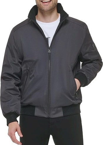 Calvin Klein L Antrasit Ceket Mont - Görsel 2