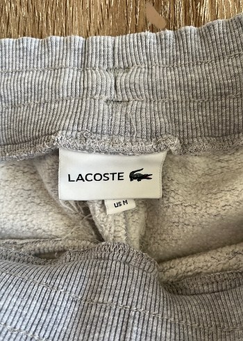 Orjinal Lacoste M Beden Gri Eşofman Altı - Görsel 5