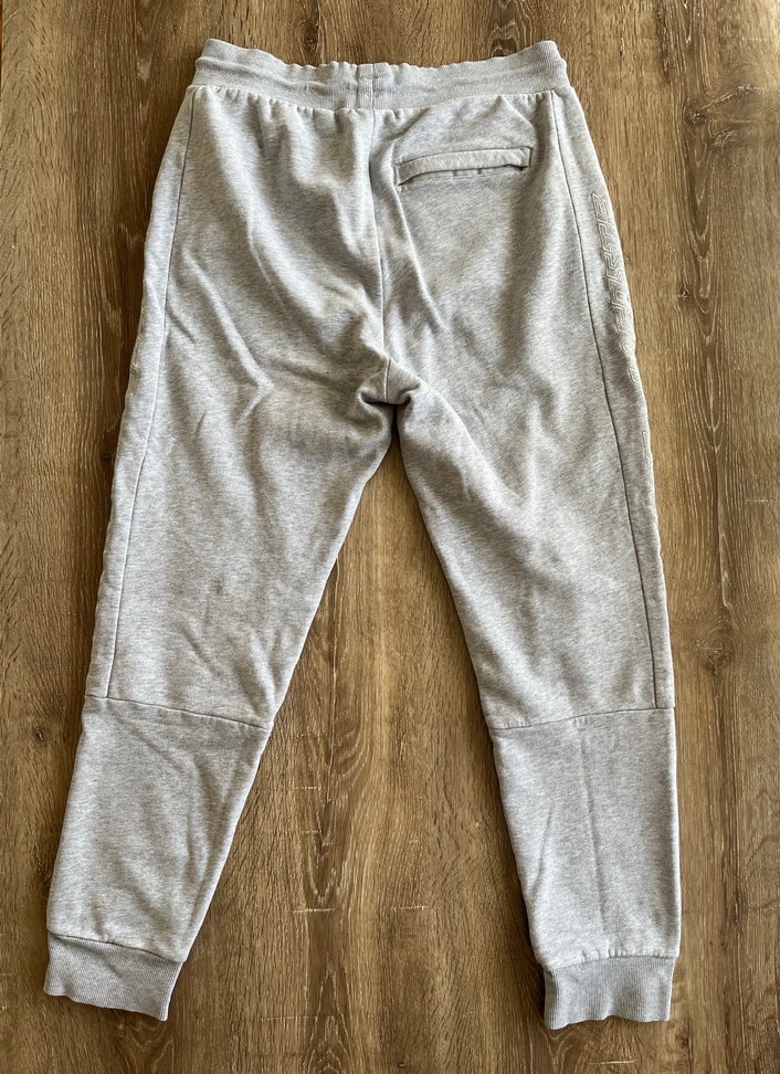 Orjinal Lacoste M Beden Gri Eşofman Altı - Görsel 4