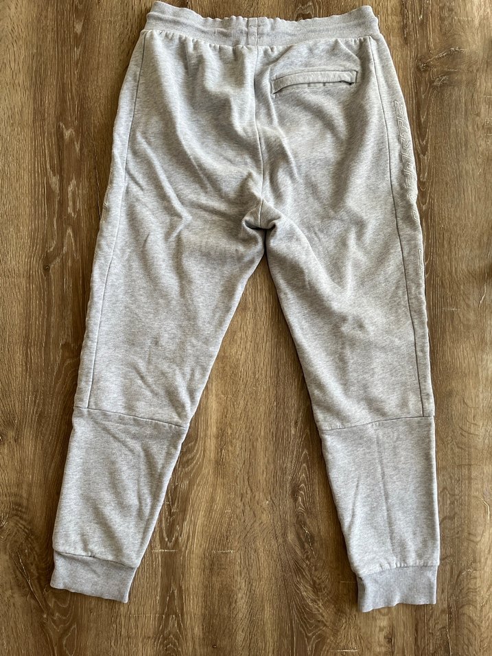 Orjinal Lacoste M Beden Gri Eşofman Altı - Görsel 3