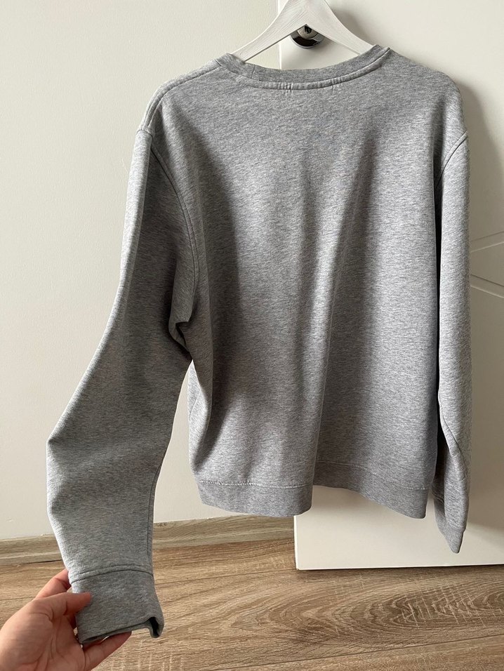 Lacoste Gri Sweatshirt L Beden Orjinal - Görsel 5