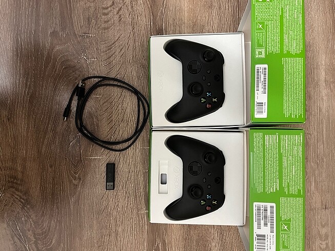  Beden Renk Xbox 9. Nesil 2 Adet Kol + Wireless Adaptör + Kablo Joistik