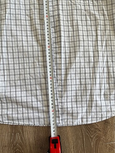 xl Beden beyaz Renk LC Waikiki XL Ekose Kısa Kollu Gömlek