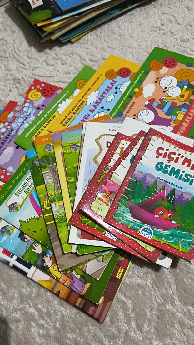 Çiçi'nin Gemisi ve Çocuk Kitapları Seti 21 kitap - Görsel 2