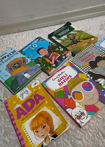 Çocuklar için çeşitli kitaplar seti 7 kitap kalın - Görsel 2