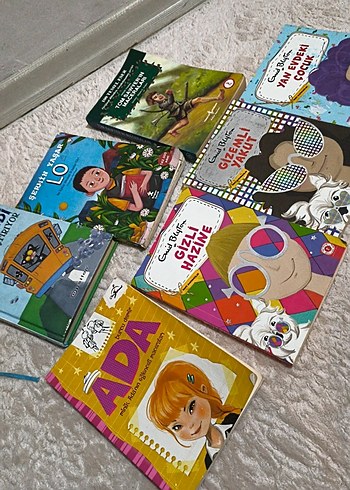 Çocuklar için çeşitli kitaplar seti 7 kitap kalın - Görsel 4