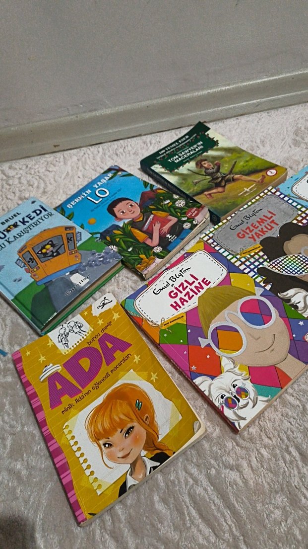 Çocuklar için çeşitli kitaplar seti 7 kitap kalın - Görsel 2