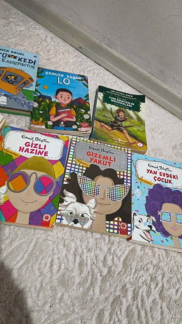 Çocuklar için çeşitli kitaplar seti 7 kitap kalın - Görsel 3