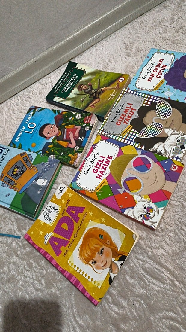 Çocuklar için çeşitli kitaplar seti 7 kitap kalın - Görsel 4