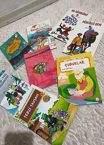 Çocuk Kitapları Seti - Masal ve Hikayeler 8 kitap - Görsel 2