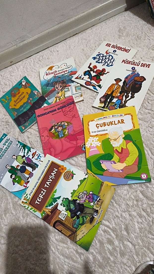 Çocuk Kitapları Seti - Masal ve Hikayeler 8 kitap - Görsel 2