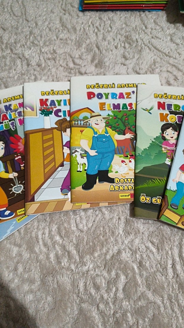 Değerli Adımlar Çocuk Kitap Seti 8 kitap - Görsel 2