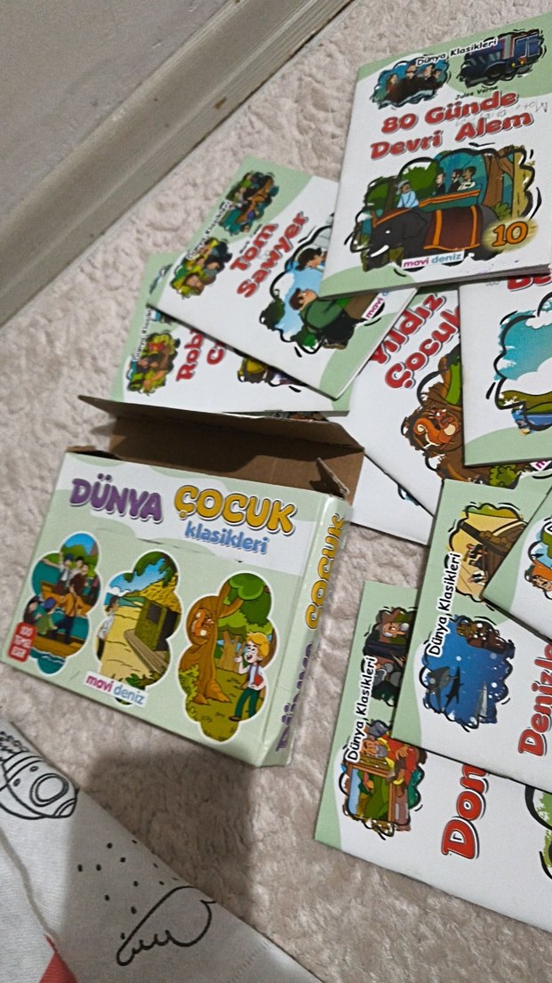 Dünya Çocuk Hikayeleri Seti 10 kitap - Görsel 2