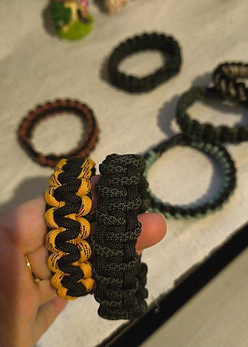 Erkek Çok Renkli Bohem Bileklik paracord - Görsel 4