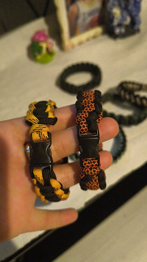 Erkek Çok Renkli Bohem Bileklik paracord - Görsel 3