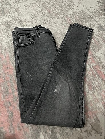 Diğer Gri kot pantolon