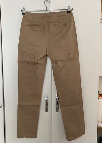 15-16 Yaş Beden camel Renk Bej Erkek Regular Fit Pantolon