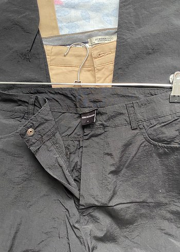 LC Waikiki Siyah Erkek Paraşüt Pantolon